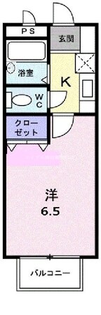 ファミールＣの物件間取画像